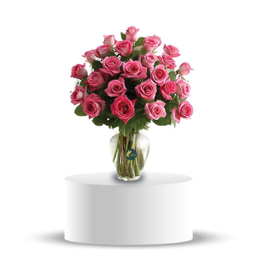 Экзотические розовые розы