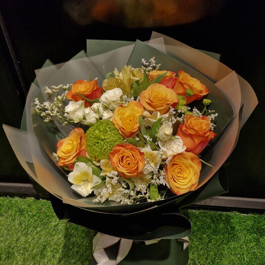 Оранжевые цветы