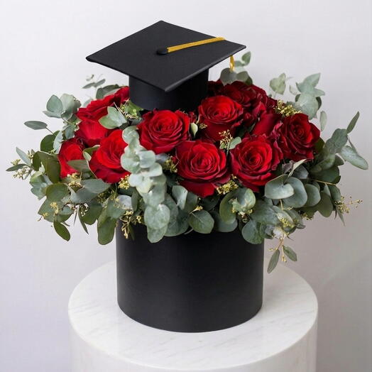 Graduation Rose Box