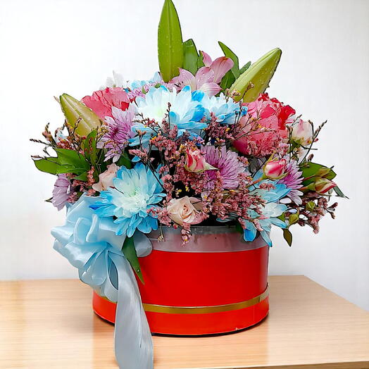 Charming Baby Boy Box Arrangement