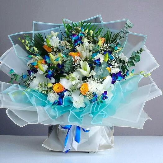 Bunch of mix flowers;