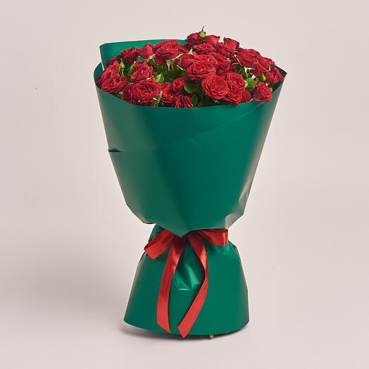 Endgame- 51 red Spray Rose Bouquet