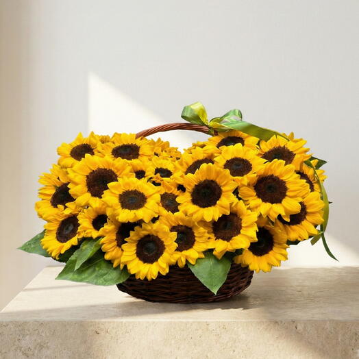 Корзина «Золотое сияние»