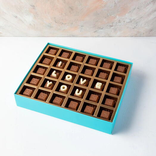 Я люблю тебя, шоколадная коробочка!