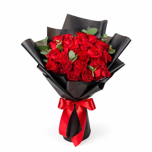 Classic Red Rose Bouquet