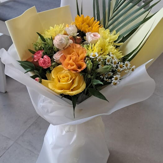 Yellow and orange bouquet