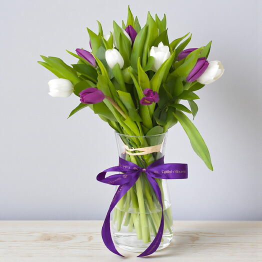 31 Tulipe Grand Élégance Vase