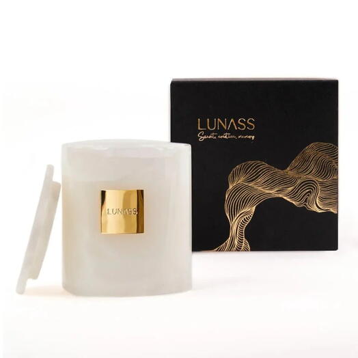 MOONLIGHT | Natural Onyx Candle Set