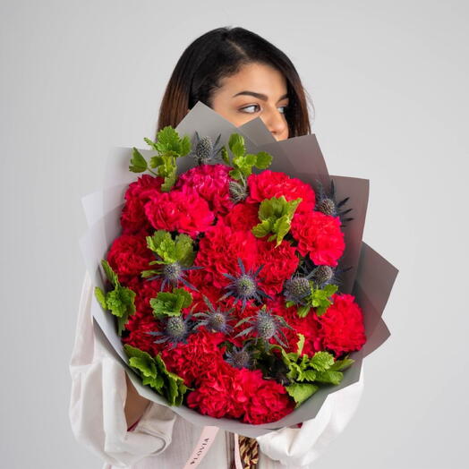 Rose carnations Bouquet