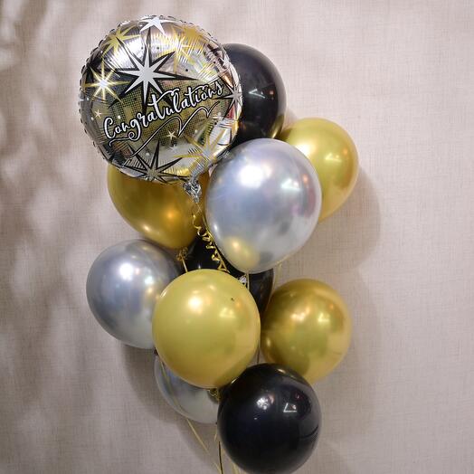 Graduation Balloon Set - 8  6737