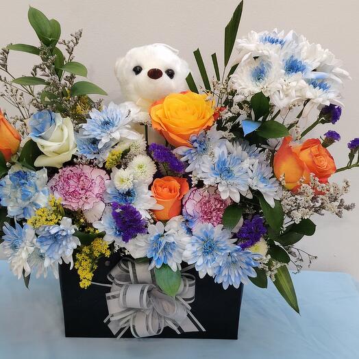 Элегантная композиция для мальчика