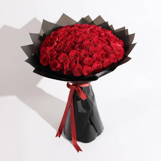 Ramo de 99 rosas rojas ( grande)