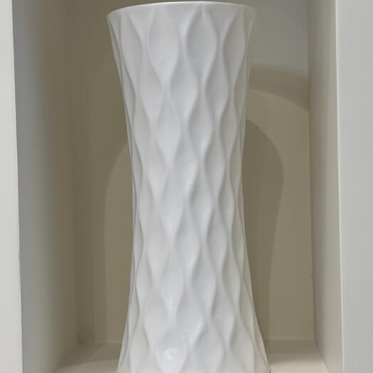 Modern Fluted Vase
