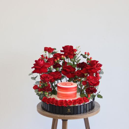 Valentine s Cake Meadow