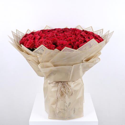 Красный магический букет