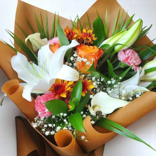 Mix radiant bouquet