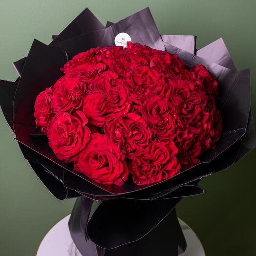 Red Heart bouquet