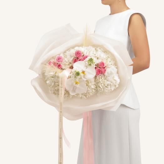Modern Pink Plush Bouquet