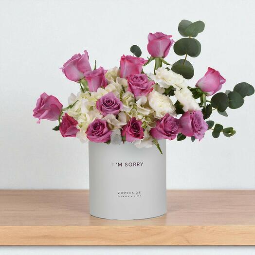 Boîte Bloom Améthyste Royale Désolé