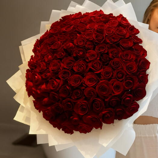 100 Red Roses Luxury Bouquet XL
