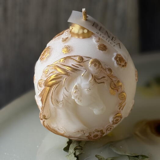 Christmas bauble with horse