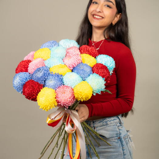 Радужные пуговицы