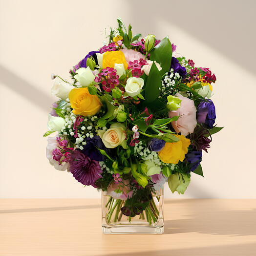 Mix flowers arrangement