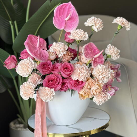 Композиция «Розовый рай»