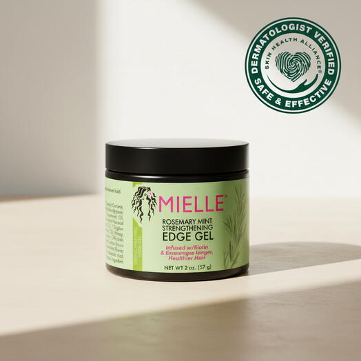 Mielle إكليل الجبل والنعناع جل لتقوية حواف الشعر