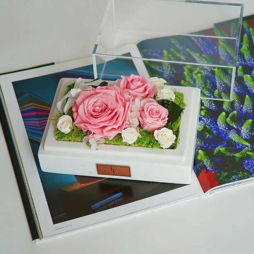 Marble Infinity Garden Pink