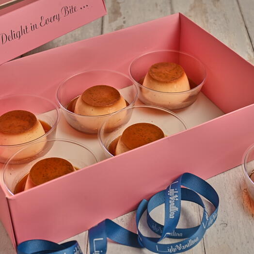 Французский крем-карамель - 6 штук