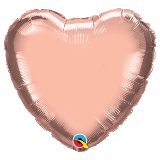 Розово-золотое сердце