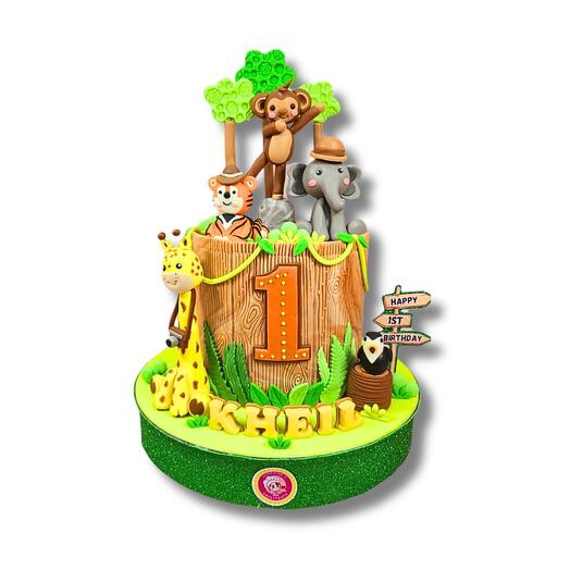 САФАРИ ДЖУНГЛИ ЖИВОТНЫЕ - ТОРТ ЛЕВ 02