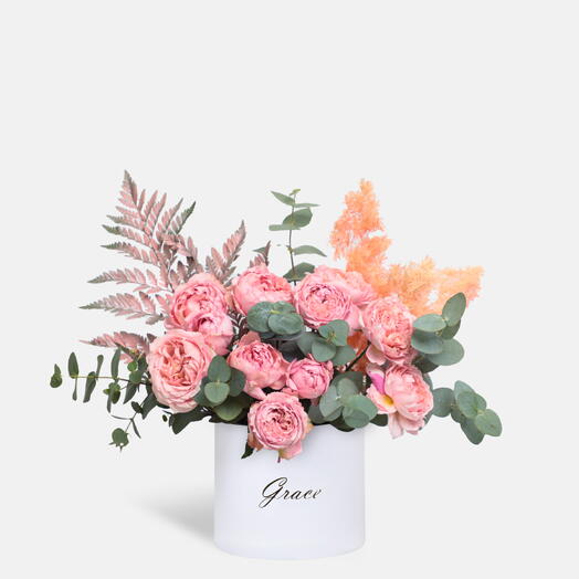 Роза Radiant в маленькой коробке