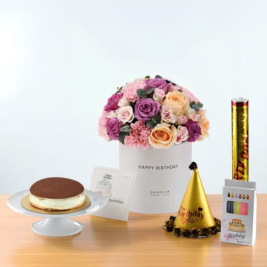 Набор подарочных коробок Blush Lavender на день рождения