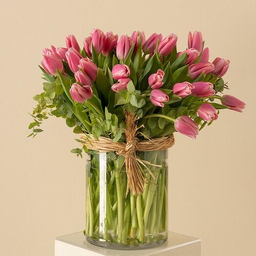 Ваза Тюльпан -Румяный Луг