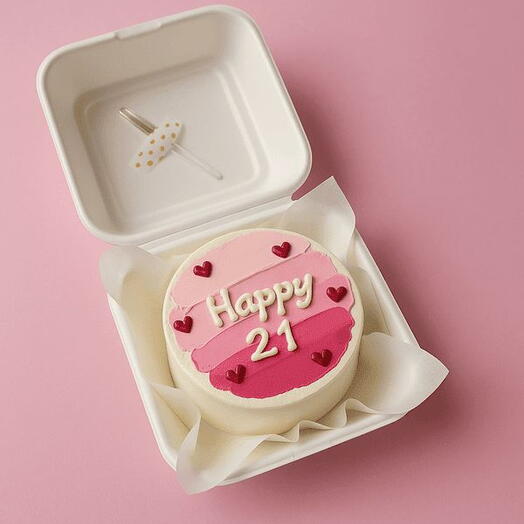 Премиум бенто-торт на день рождения