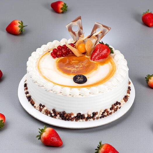 Golden Delight Butterscotch Cake | Caramel-Praline Layers – Dubai