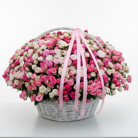 Eden Garden -753 spray rose basket