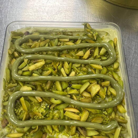 Pistachio Milk Cake Tray
