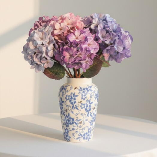 Pastel Hydrangea Harmony