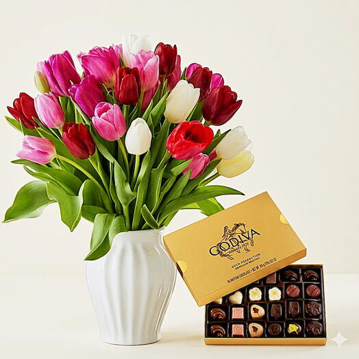For the Person Who Deserves Both the Tulips AND the Godiva