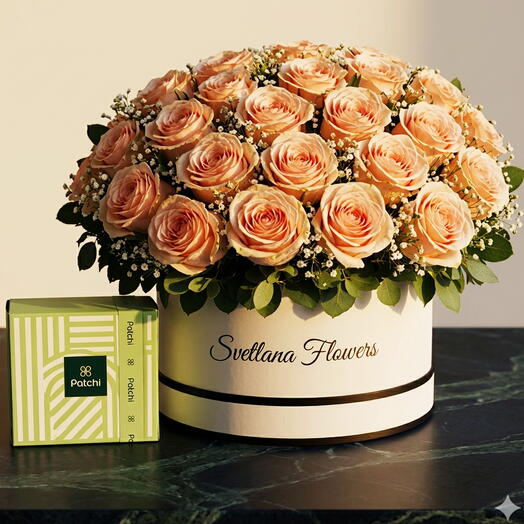 Patchi   51 Blush Roses Svetlana s Most Iconic Box