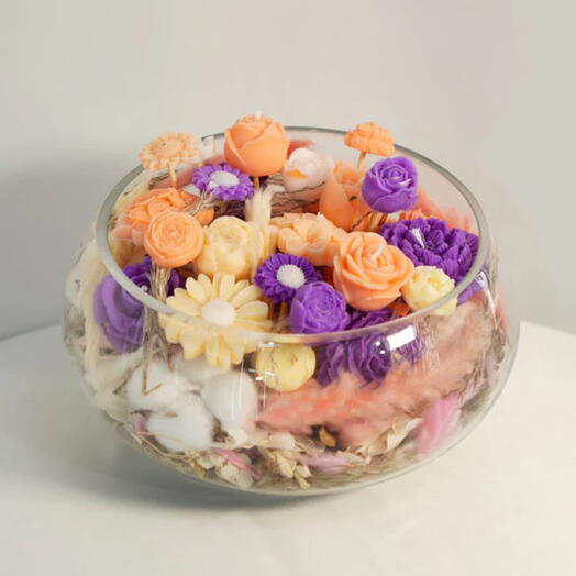 Floral Dream Candle Bowl