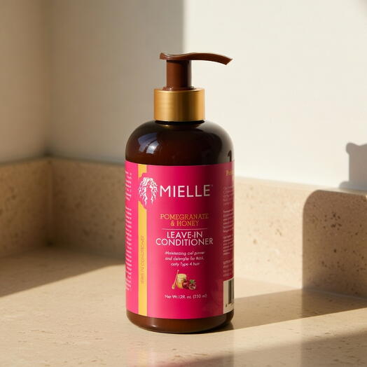 بلسم مييل بالعسل والرمان الذي يُترك على الشعر