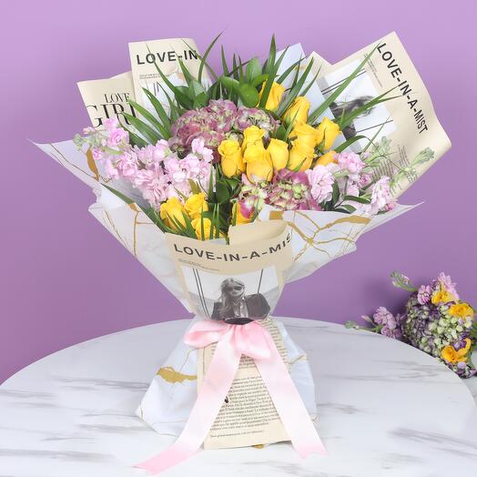 Bright Side Mix Flower Bouquet