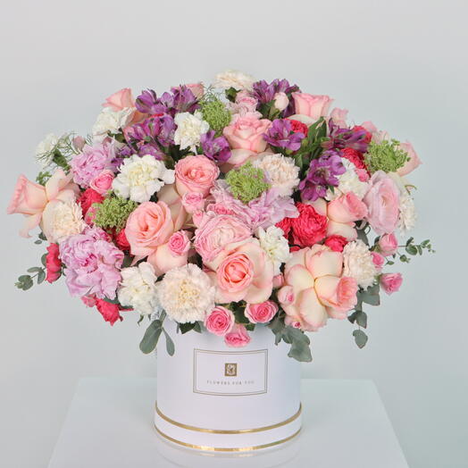 Caja de sueños rosados