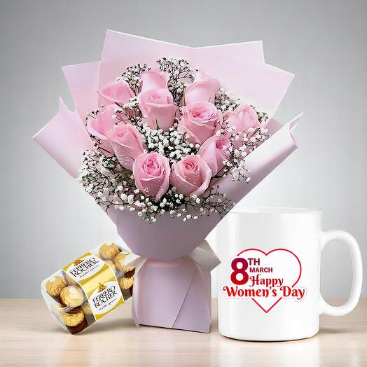 Ensemble rose -Journée de la femme