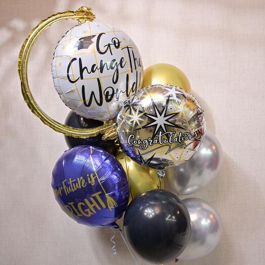 Graduation Balloon Set - 2  6751