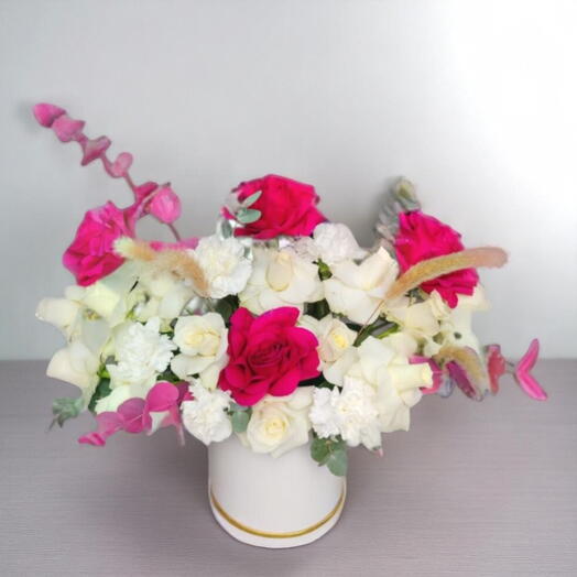 Композиция в коробке Дима